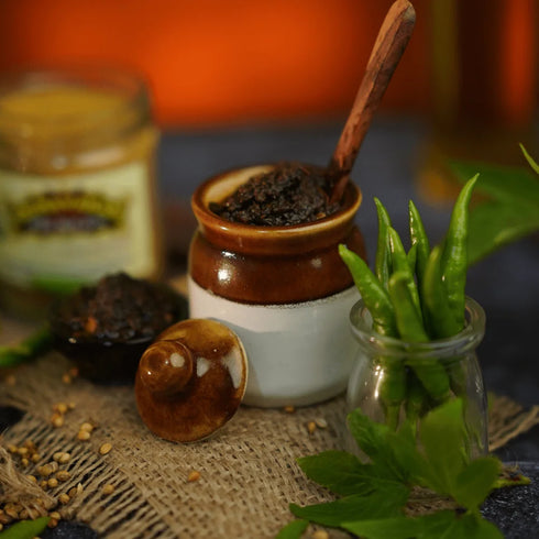 Bhimavaram Gongura Pacchi Mirchi Pickle